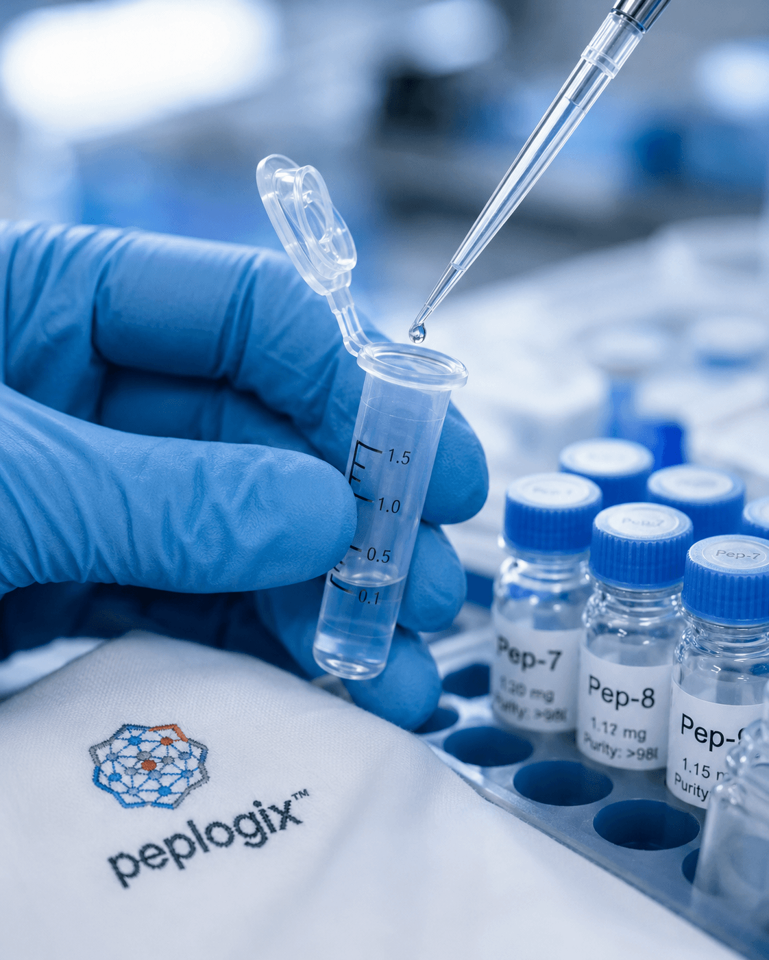 Peplogix — Physician-Grade Peptide Injectables for Verified Clinicians